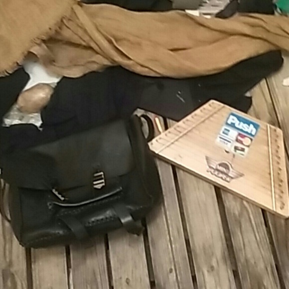 Stitched Leather Bag. - Picture 1 of 2
