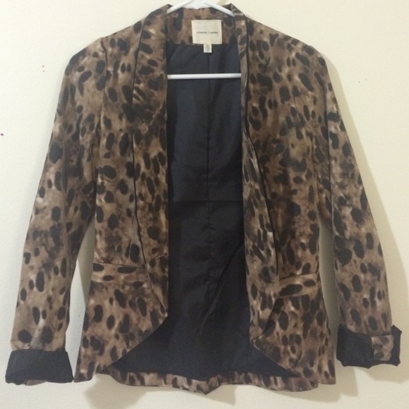 Cheetah print blazer - Picture 1 of 1