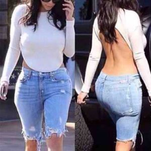 BACKLESS LONG SLEEVE CROP TOP