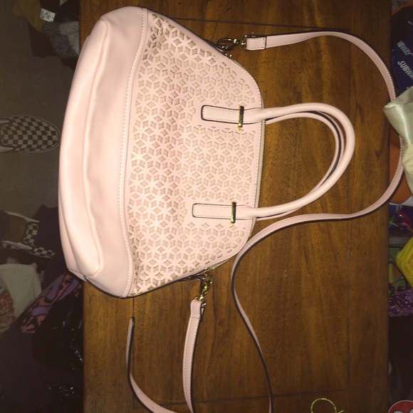 Blush pink Merona crossbody bag