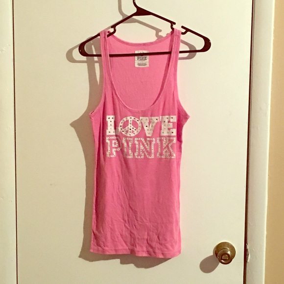 Large love pink tank - Picture 1 of 1