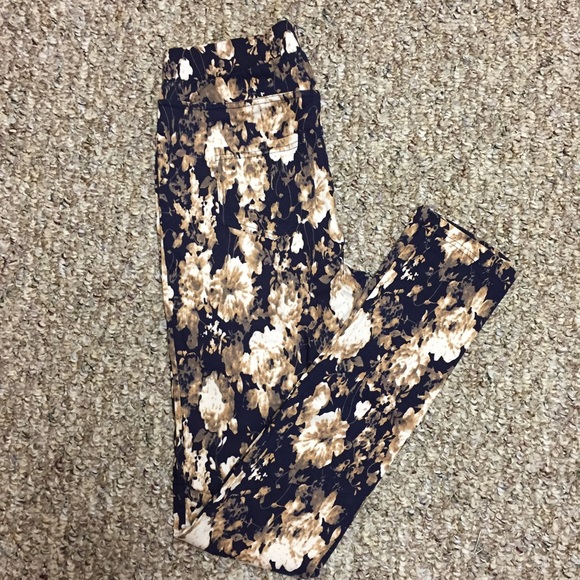 Floral jeggings