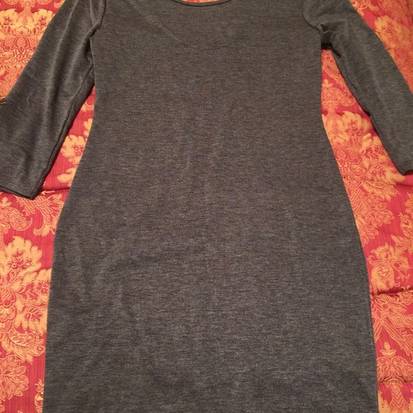 Forever 21 - gray dress.
