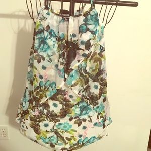 NEW floral tank top