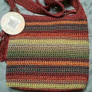 The Sak Bags - ** SOLD** The Sak multicolor Peace crossbody bag The Sak Bags - ** SOLD** The Sak multicolor Peace crossbody bag