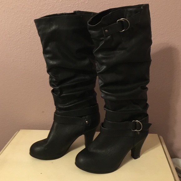 Rampage Sexy Heeled Boots