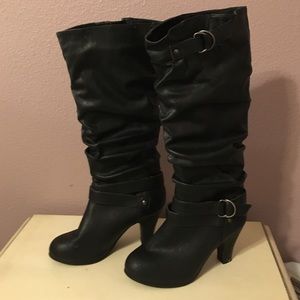 Rampage Sexy Heeled Boots