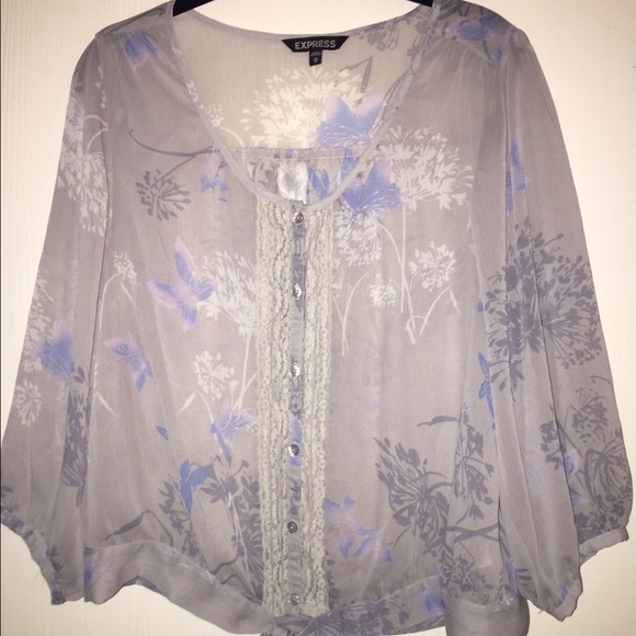 Express Floral Blouse