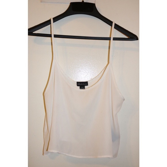 White Crop Top