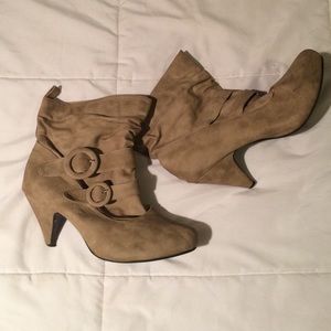 Tan Booties