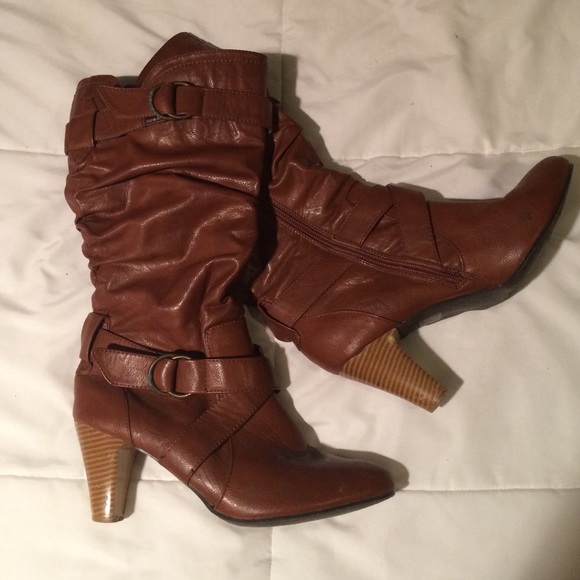 Brown boots