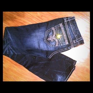 Rock Revival Jeans Size 27 with 34 inch inseam