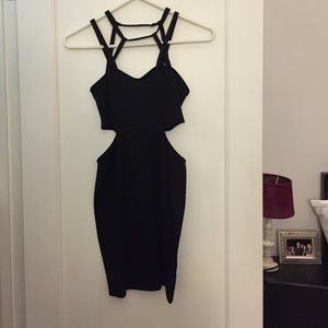Solemio Bodycon Cutout Dress