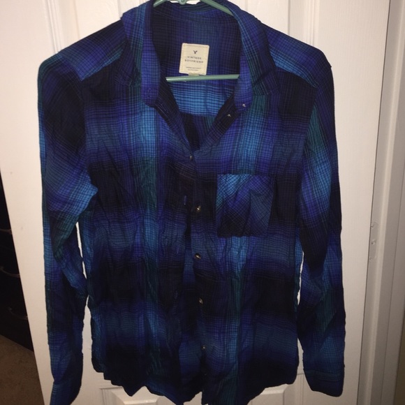 Blue flannel