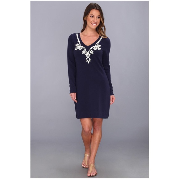 Lilly Pulitzer Daylin Dress in True Navy