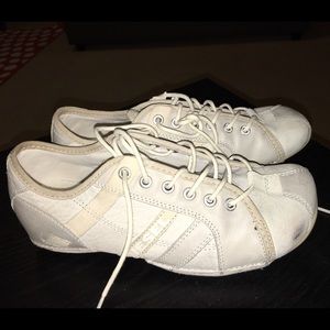 Diesel Leather Sneakers Women's size 8.5 white
