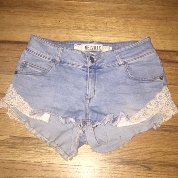 Brandy melville denim shorts