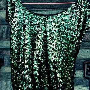 Mermaid Sequined Top