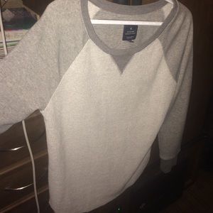 Grey AE sweater