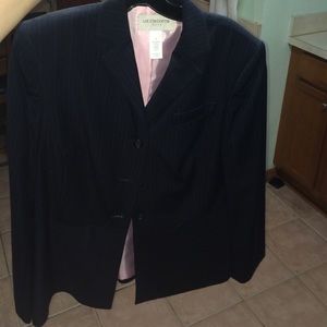 Pink and black blazer from Liz Claiborne suits