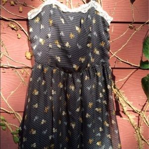 Flirty Floral Romper Mini