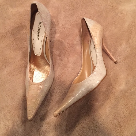 BCBGirls crocodile Heels