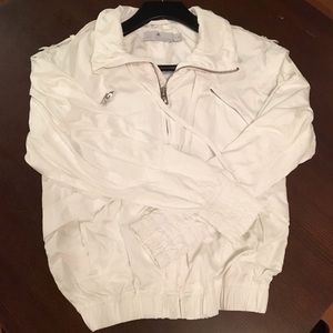 Adidas Stella McCartney White Windbreaker Sz Small