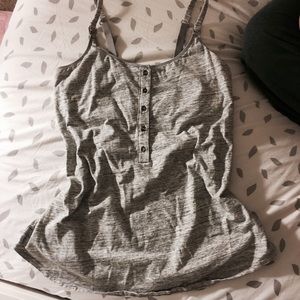 Nursing top with built in bra top