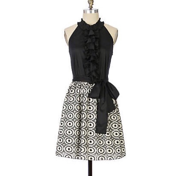 Anthropologie Evening's Promise Dress