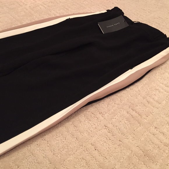 Zara Lux Side Stripe Joggers - Picture 3 of 4