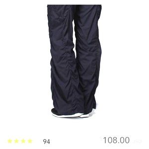 Black Studio Pants (unlined)