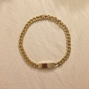 Marc Jacobs chain ID necklace