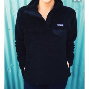 Black Patagonia Fleece Pullover