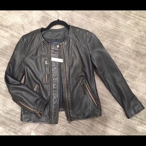 Brand New Madewell leather jacket