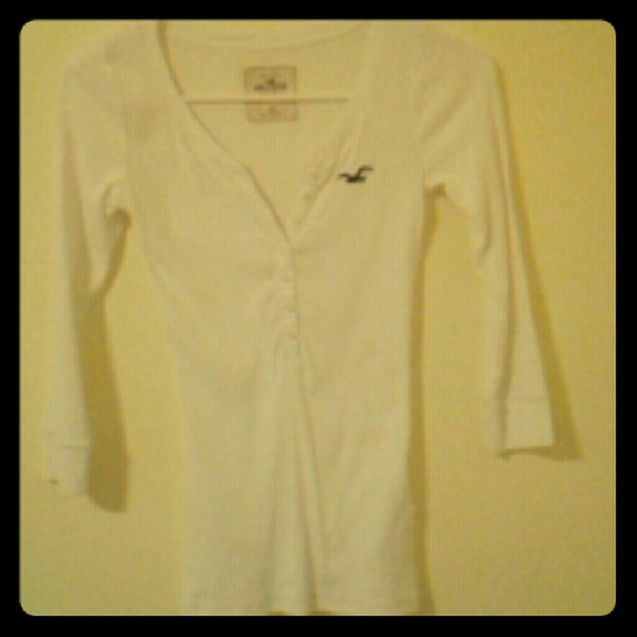 Hollister 3/4 sleeve Thermal Shirt