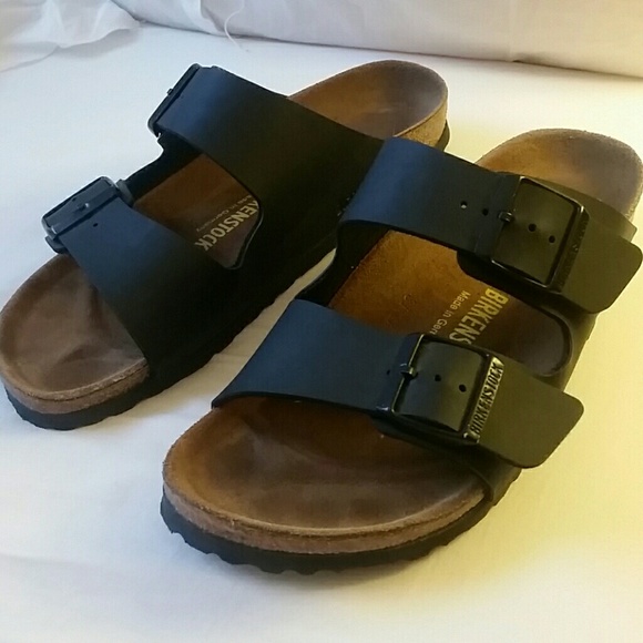 Black Birkenstocks