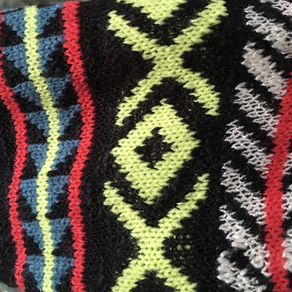 Aztec print long sweater - Picture 2 of 3