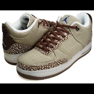 NIKE AIR JORDAN III AJF3 Ls Cement Elephant SZ 9.5