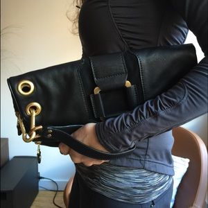 Clutch by Jimmy Choo.