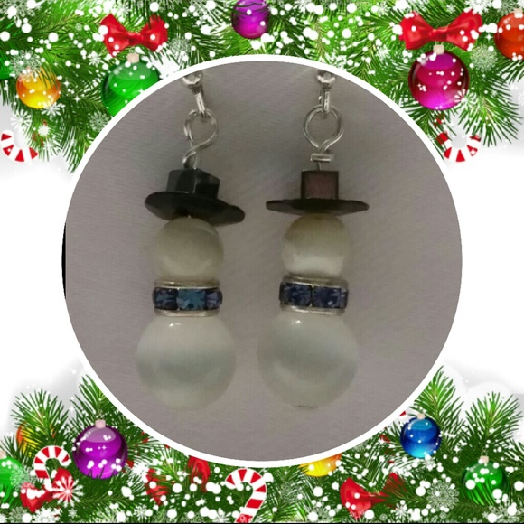 ☃️New Snowman earrings.❄️⛄️ - Picture 1 of 1