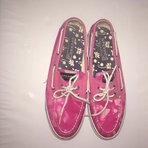 Pink Sperrys