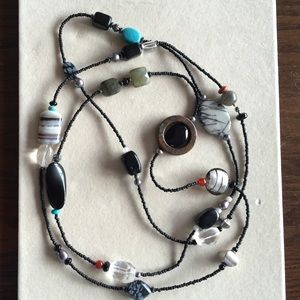 Free flowing BoHo style necklace