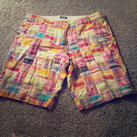 J.Crew patchwork shorts