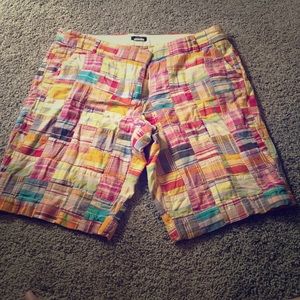 J.Crew patchwork shorts