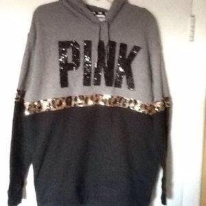 VS Black and grey bling sweater