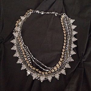 Stella & Dot Mixed Metal Sutton Necklace