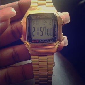 Gold watch