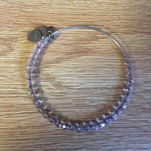 Baby Pink Alex and Ani Spacer Bracelet
