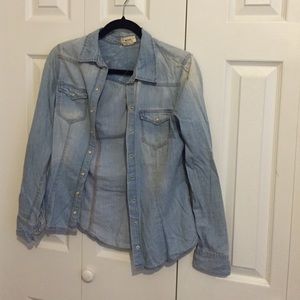 Chambray top