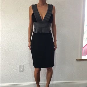 Black halo dress